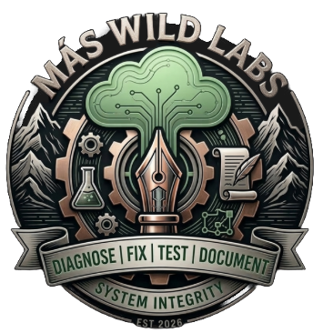 Más Wild Labs Logo