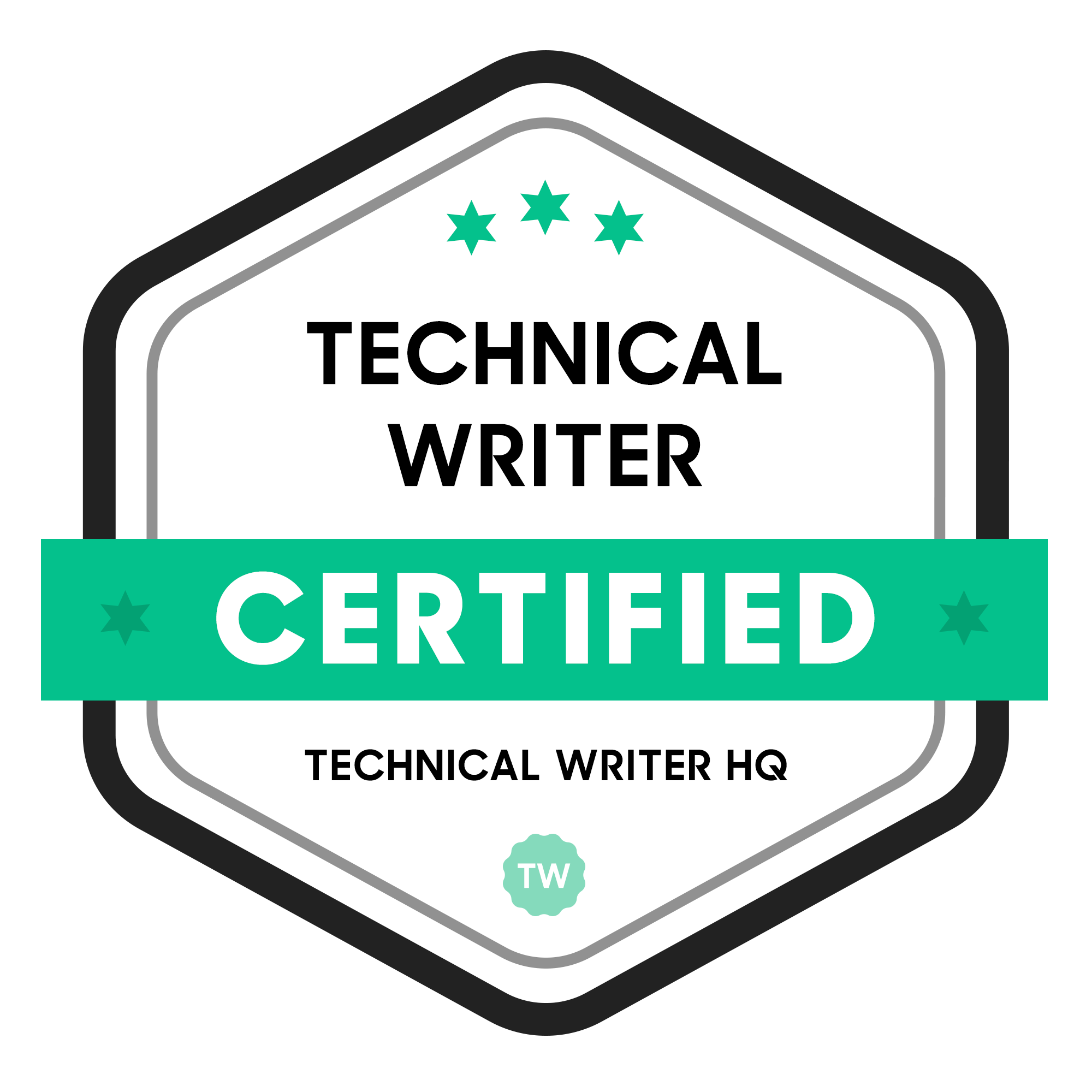 Technical Writing HQ Certification Seal